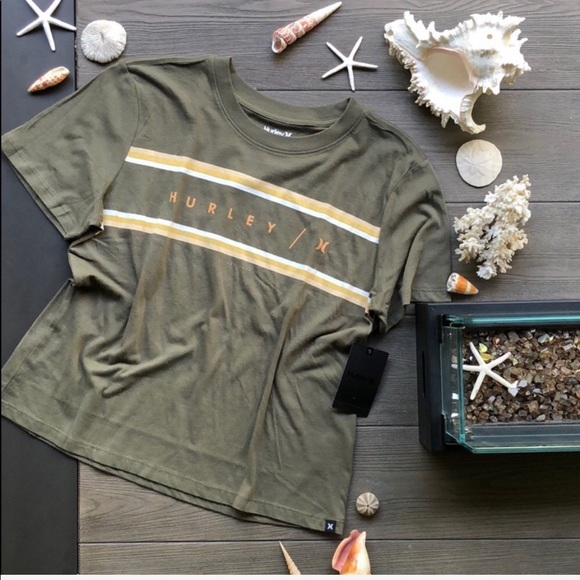 Hurley Tops - 🌴🌼HURLEY- CROPPED TOP🌼🌴